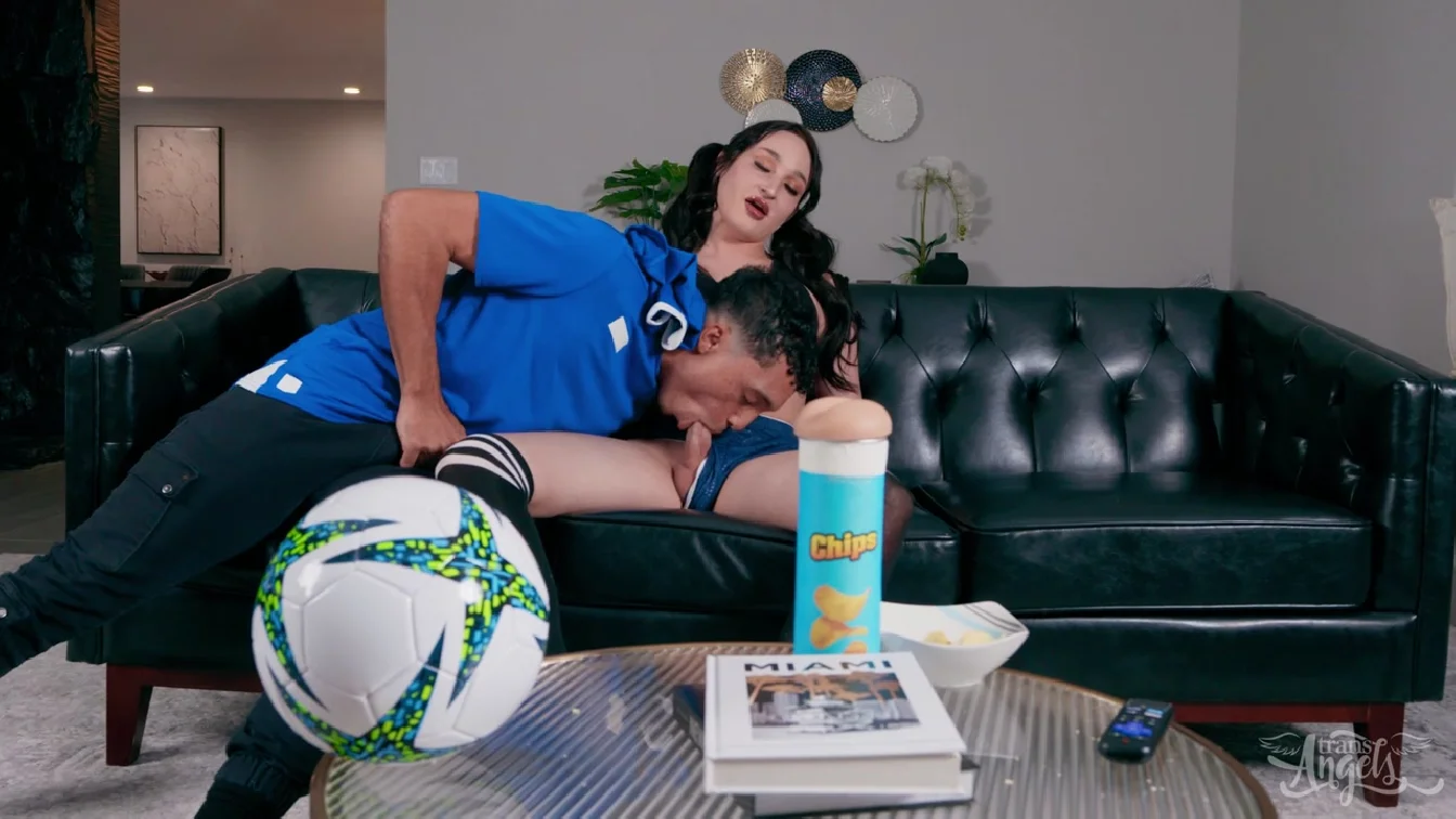 Preview of TransAngels Haven Rose Sucker For Soccer XXX